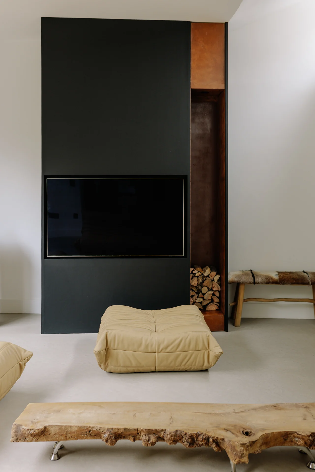 Bespoke media wall in Cramond